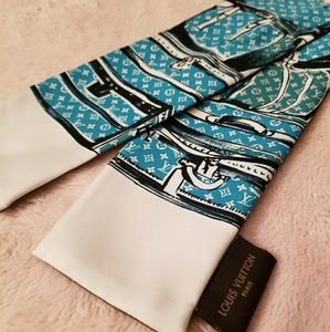*SOLD* Louis Vuitton Silk Bandeau Scarf